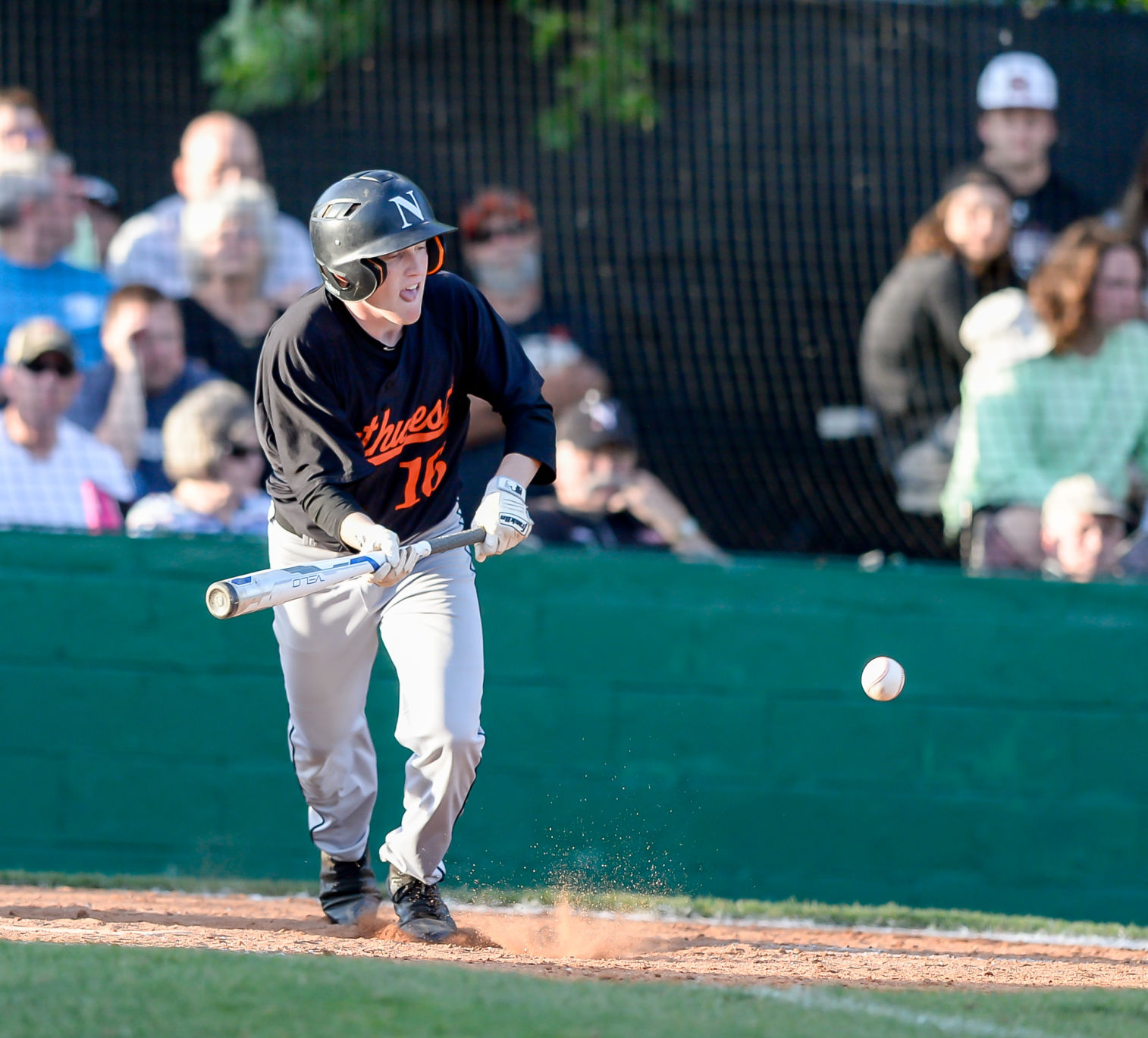 Friday night baseball action
